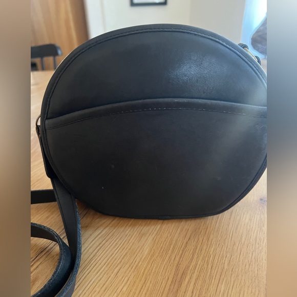 COACH VINTAGE CANTEEN BAG, NAVY BLUE. - Picture 2 of 13